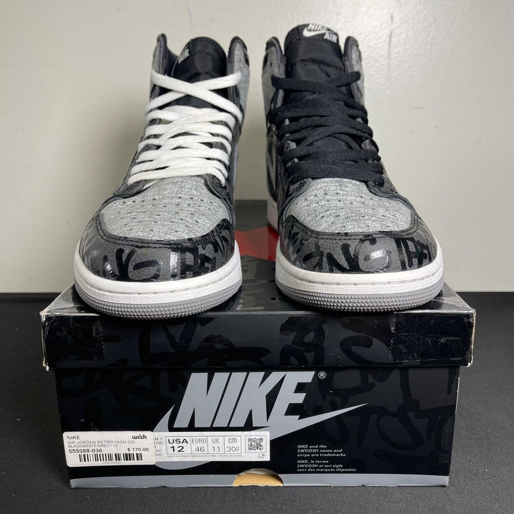 Jordan 1 Retro High OG Rebellionaire (Size 12) - aux