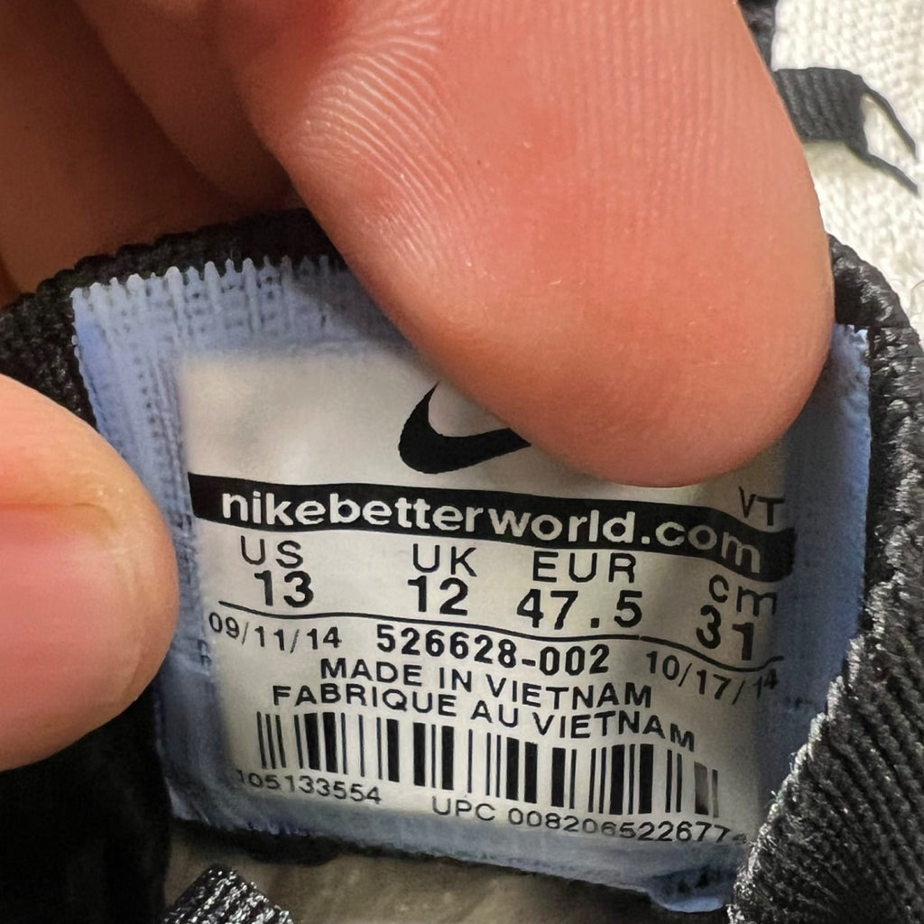 Nike Flyknit Racer Black Tongue 13 (Lightly Worn Pre-Owned)Nike - Image 7