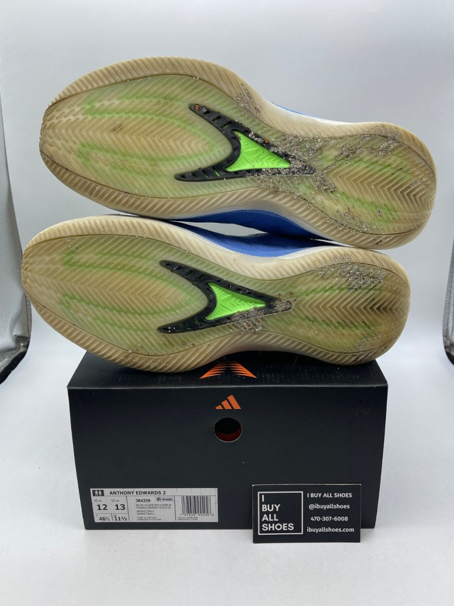 adidas AE 2 Blue Fusion 12 (Moderately Worn Pre-Owned) - Image 7