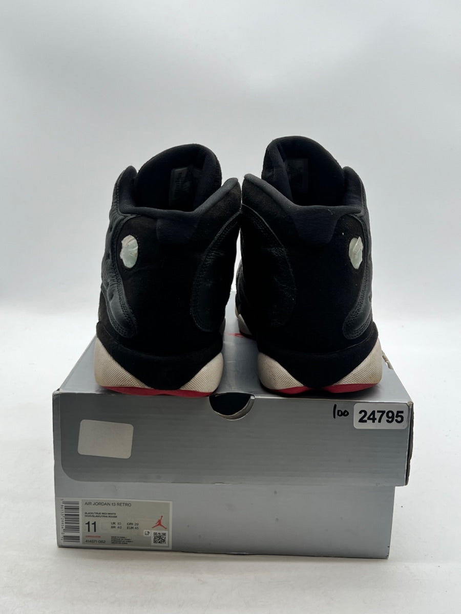 Jordan 13 Retro Playoffs (2023) 11 (Heavily Worn Pre-Owned)JordanBlack/Varsity Red-White-Vibrant Yellow - Image 5