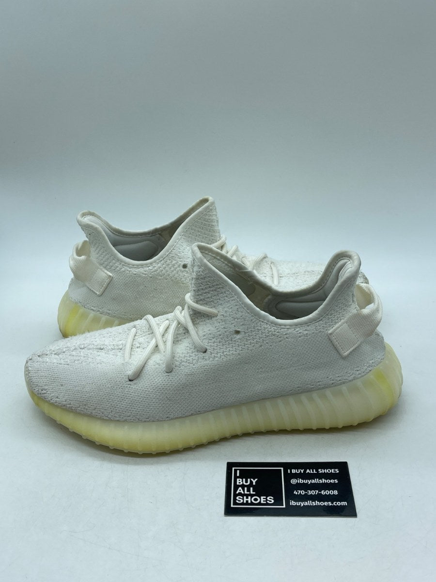 adidas Yeezy Boost 350 V2 Cream 10 (Moderately Worn Pre-Owned) - Image 1
