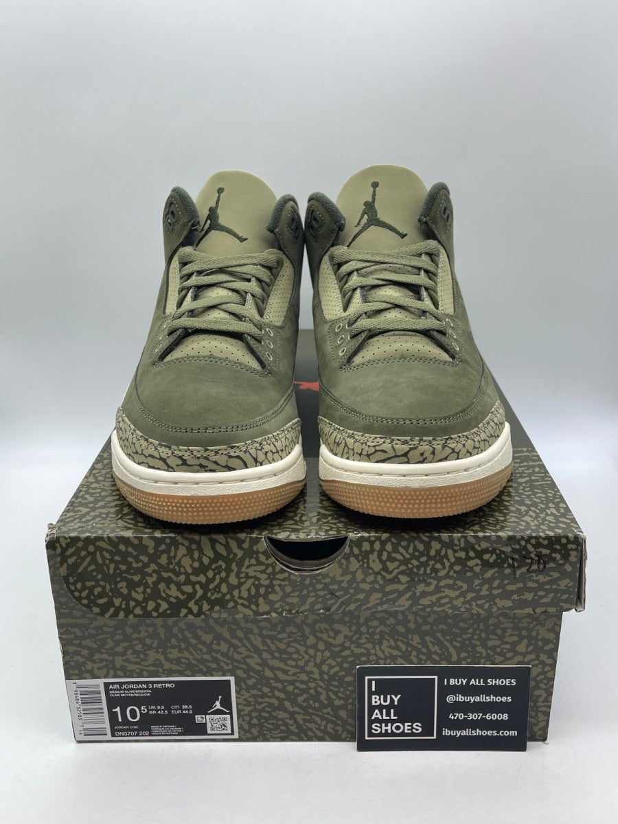 Jordan 3 Retro Family Affair 10.5 (Moderately Worn Pre-Owned) - Image 2