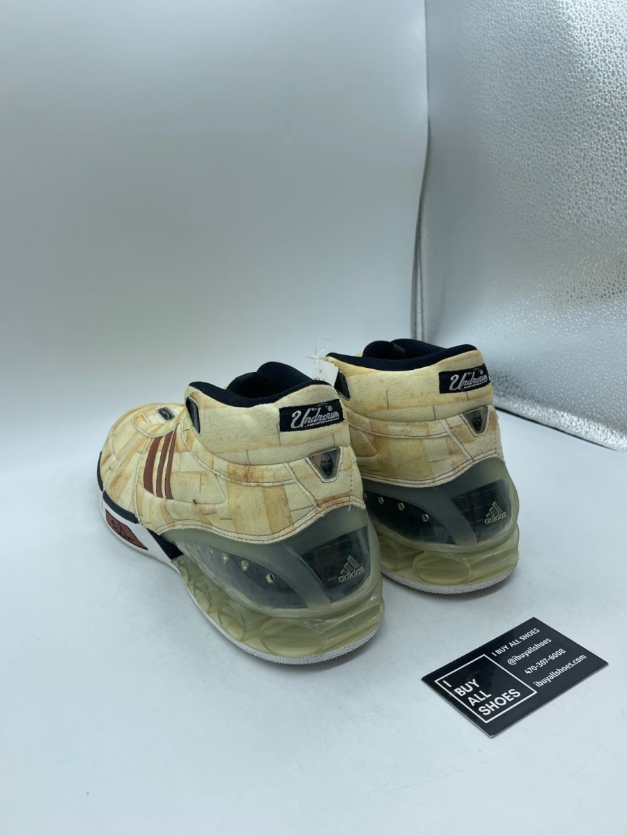 UNDRCRWN x adidas KG Bounce 'White Camel' 13 (Moderately Worn Pre-Owned) - Image 4