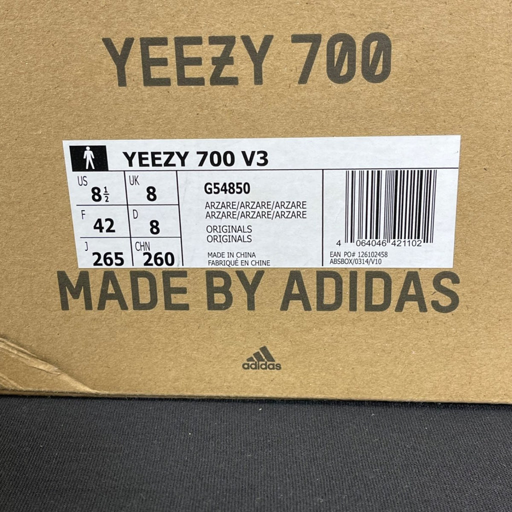 adidas Yeezy 700 V3 Arzareth 8.5 (Moderately Worn Pre-Owned)adidasAzareth/Azareth/Azareth - Image 7