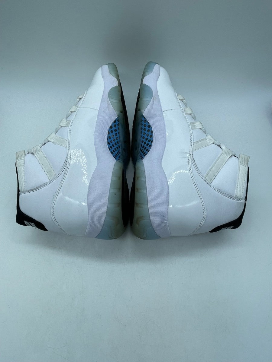 Jordan 11 Retro Legend Blue (2024) 9.5 (Moderately Worn Pre-Owned)JordanWhite/Legend Blue/Black - Image 6