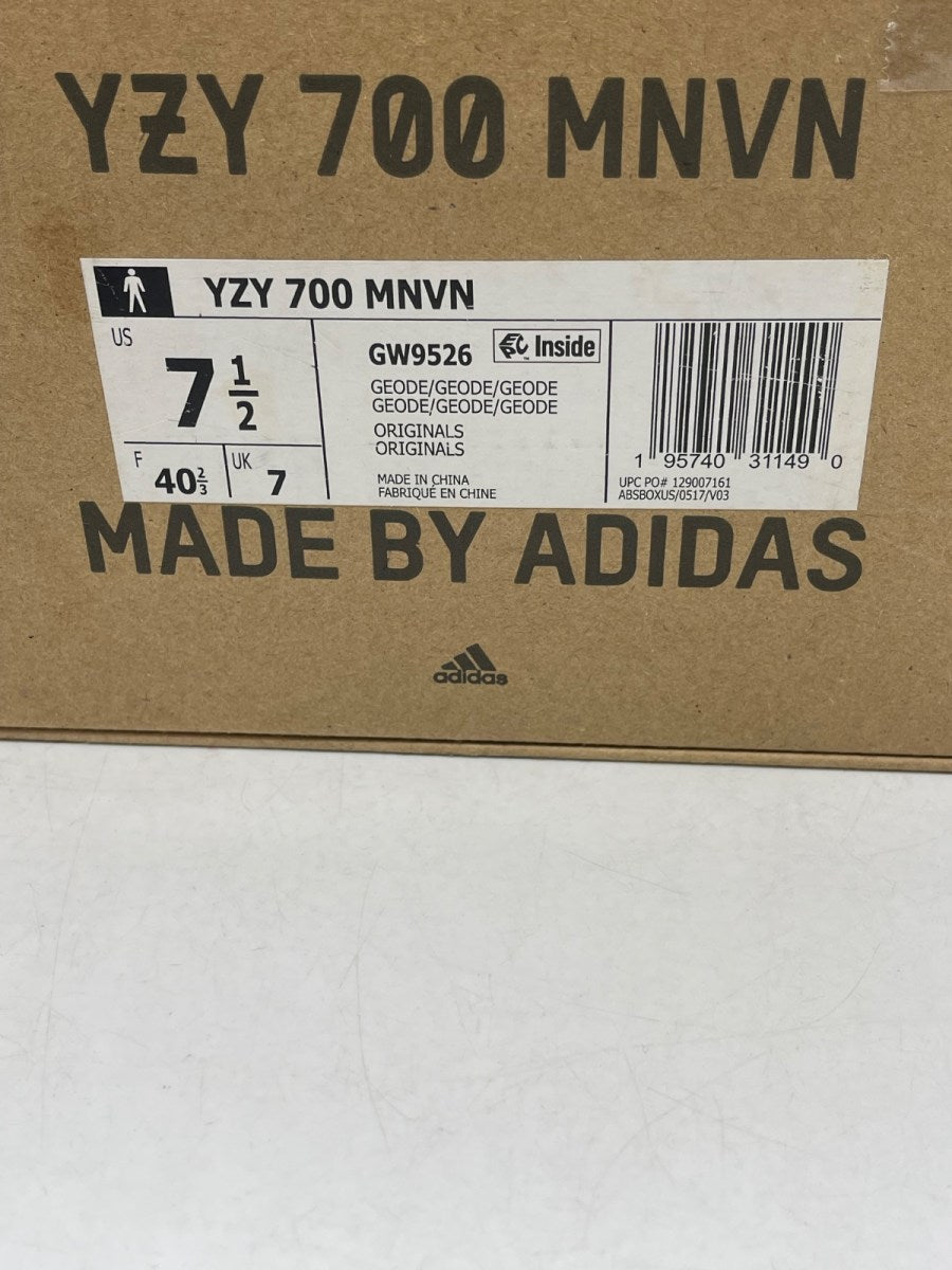 adidas Yeezy Boost 700 MNVN Geode 7.5 (Moderately Worn Pre-Owned)adidasGeode/Black - Image 9