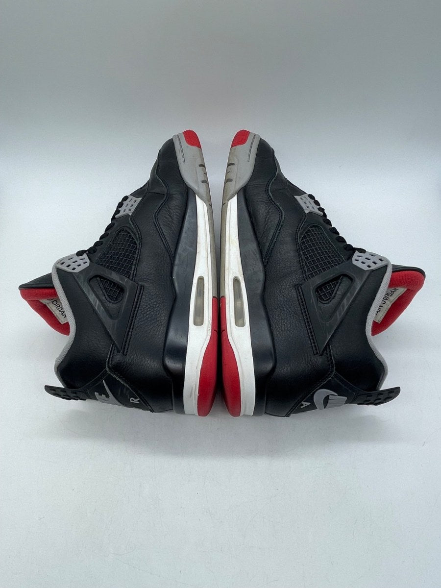 Jordan 4 Retro Bred Reimagined 10.5 (Moderately Worn Pre-Owned)JordanBlack/Cement Grey/Varsity Red/Summit White - Image 6