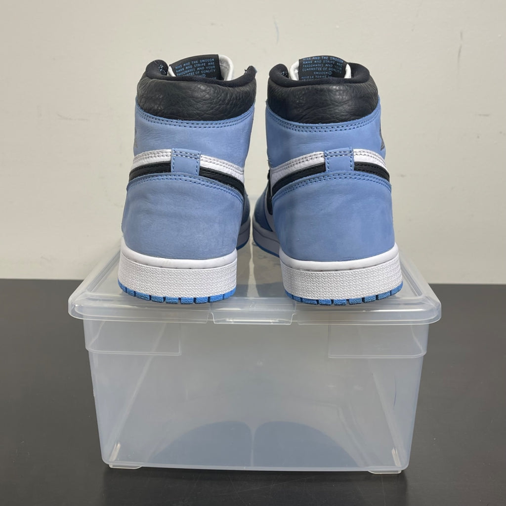 Jordan 1 Retro High OG University Blue 9 (Moderately Worn Pre-Owned)JordanWhite/University Blue-Black - Image 4