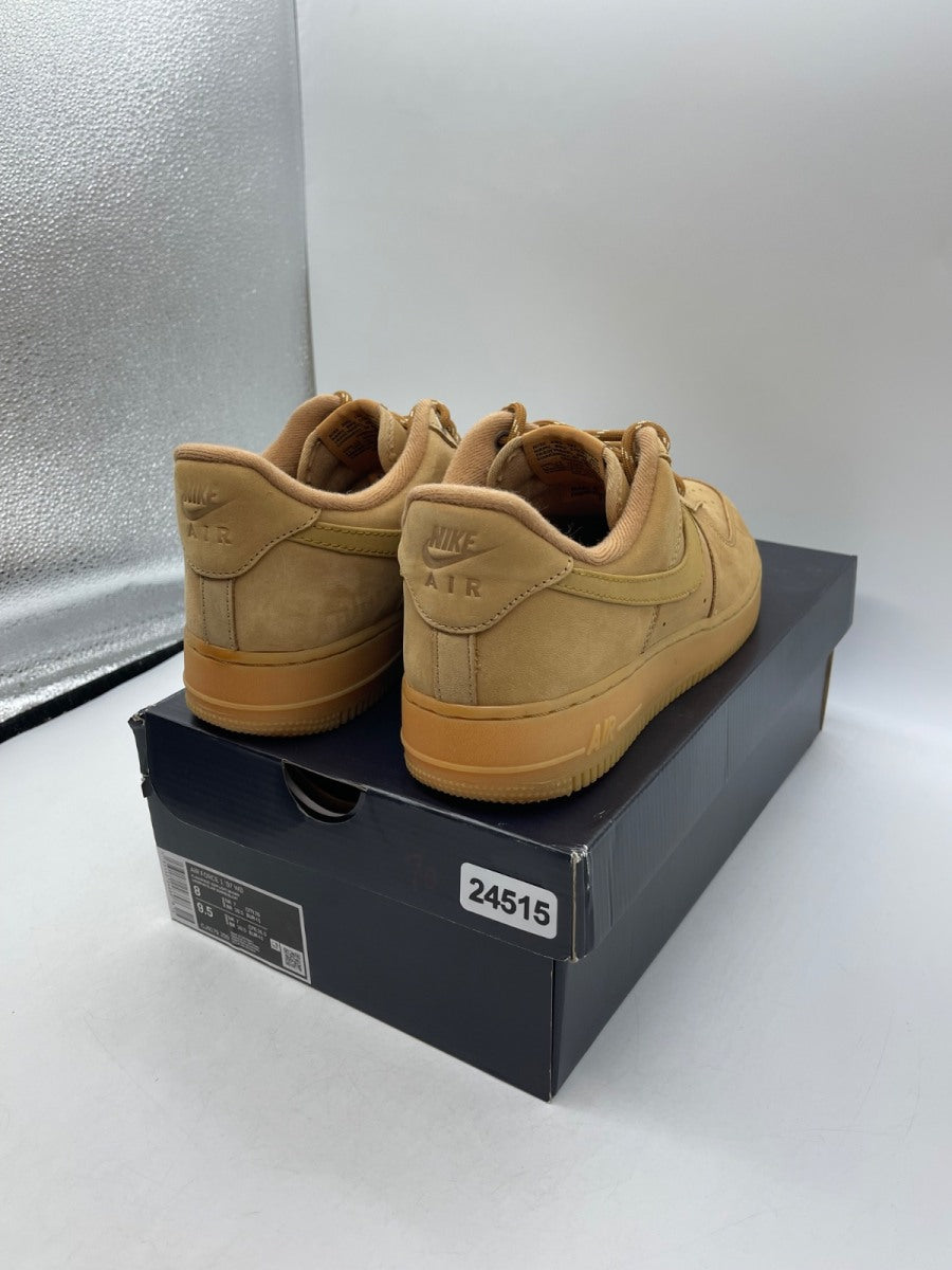 Nike Air Force 1 Low Flax Wheat 8 (Moderately Worn Pre-Owned)NikeFlax/Gum/Light Brown/Black/Wheat - Image 5