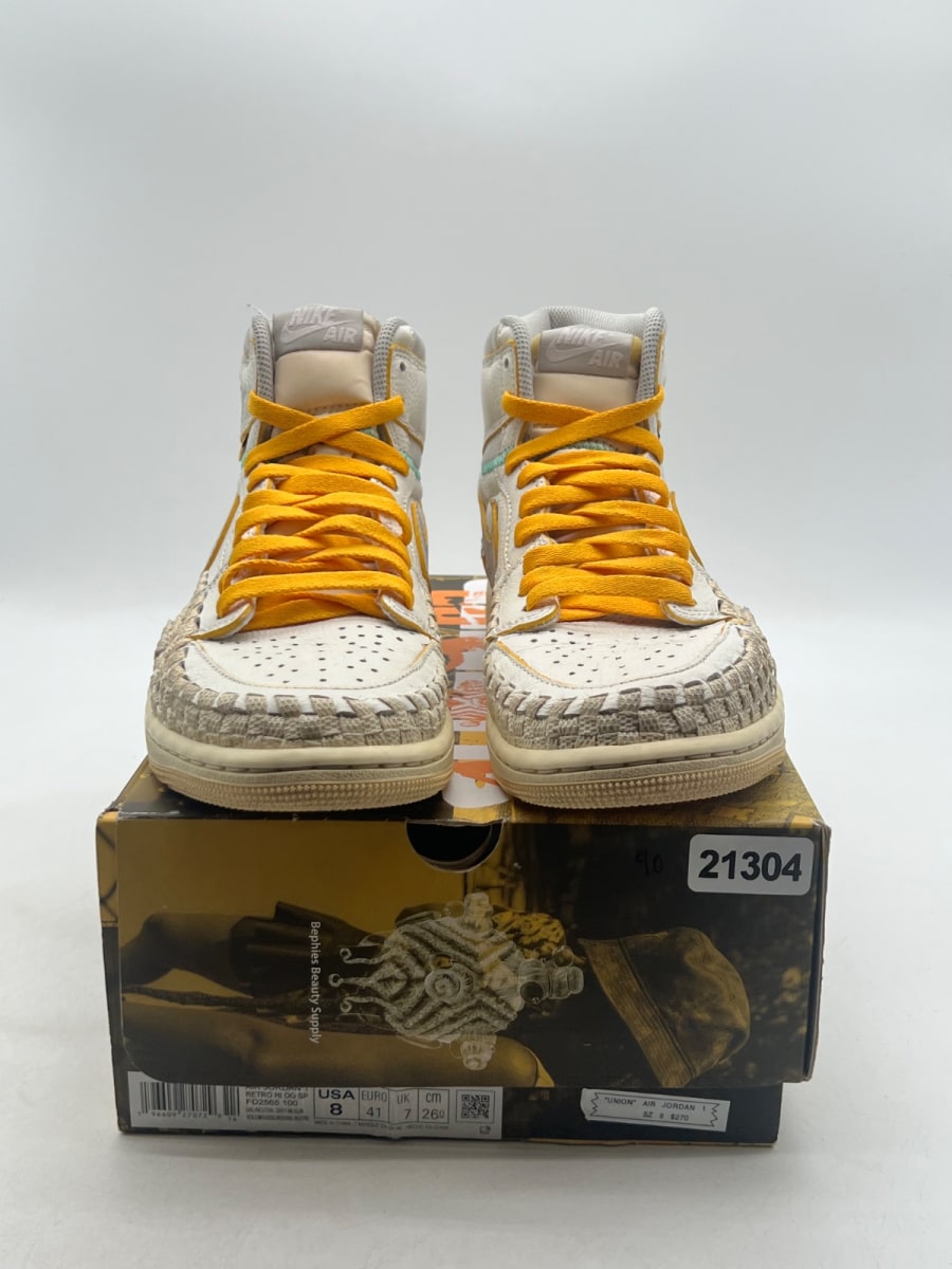 Jordan 1 Retro High OG SP Union LA Bephies Beauty Supply Summer of ‘96 8 (Lightly Worn Pre-Owned) - Image 2