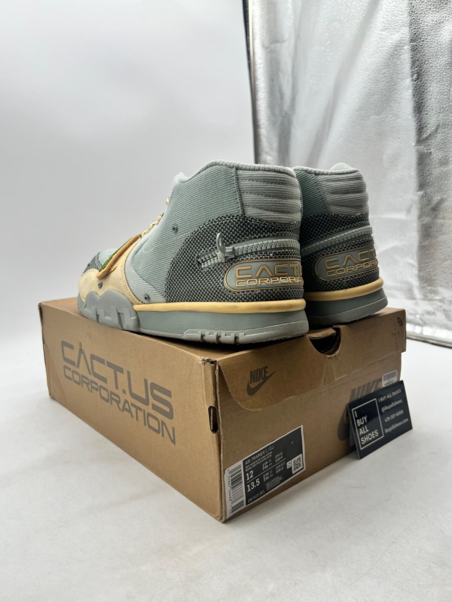 Nike Air Trainer 1 SP Travis Scott Grey Haze 12 (Lightly Worn Pre-Owned) - Image 4