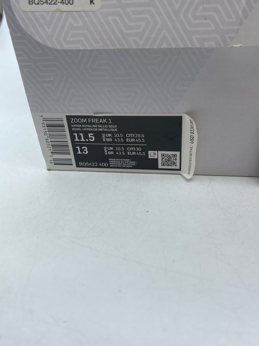 Nike Zoom Freak 1 Greece 11.5 (Moderately Worn Pre-Owned) - Image 9