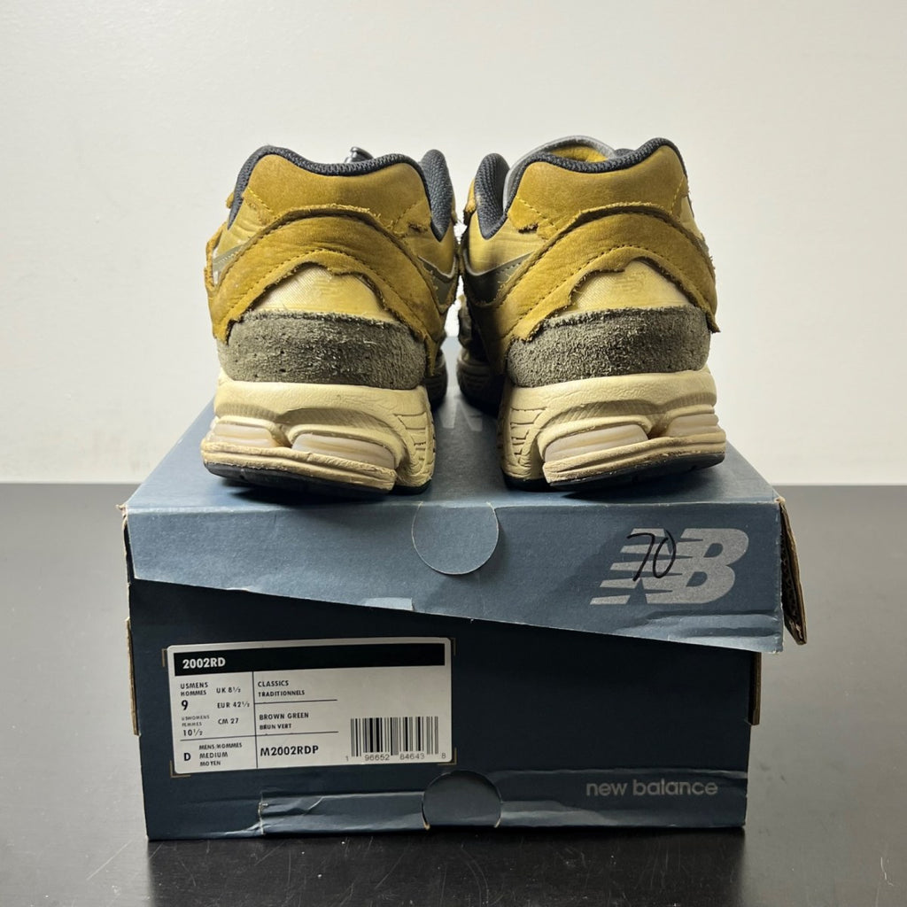 New Balance 2002R Protection Pack High Desert 9 (Moderately Worn Pre-Owned)New BalanceHigh Desert/Dark Moss/Black - Image 4