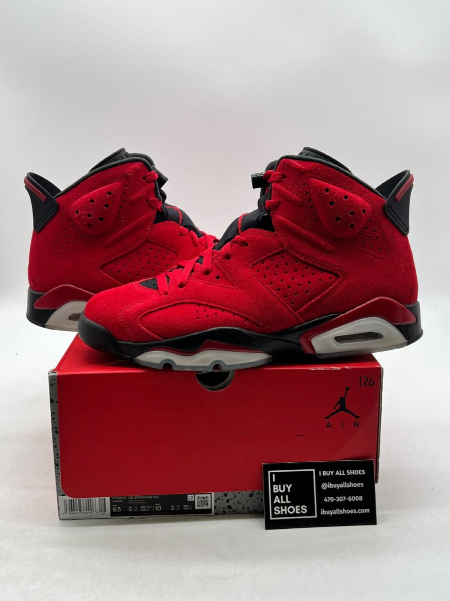 Jordan 6 Retro Toro Bravo 8.5 (Lightly Worn Pre-Owned) - Image 1