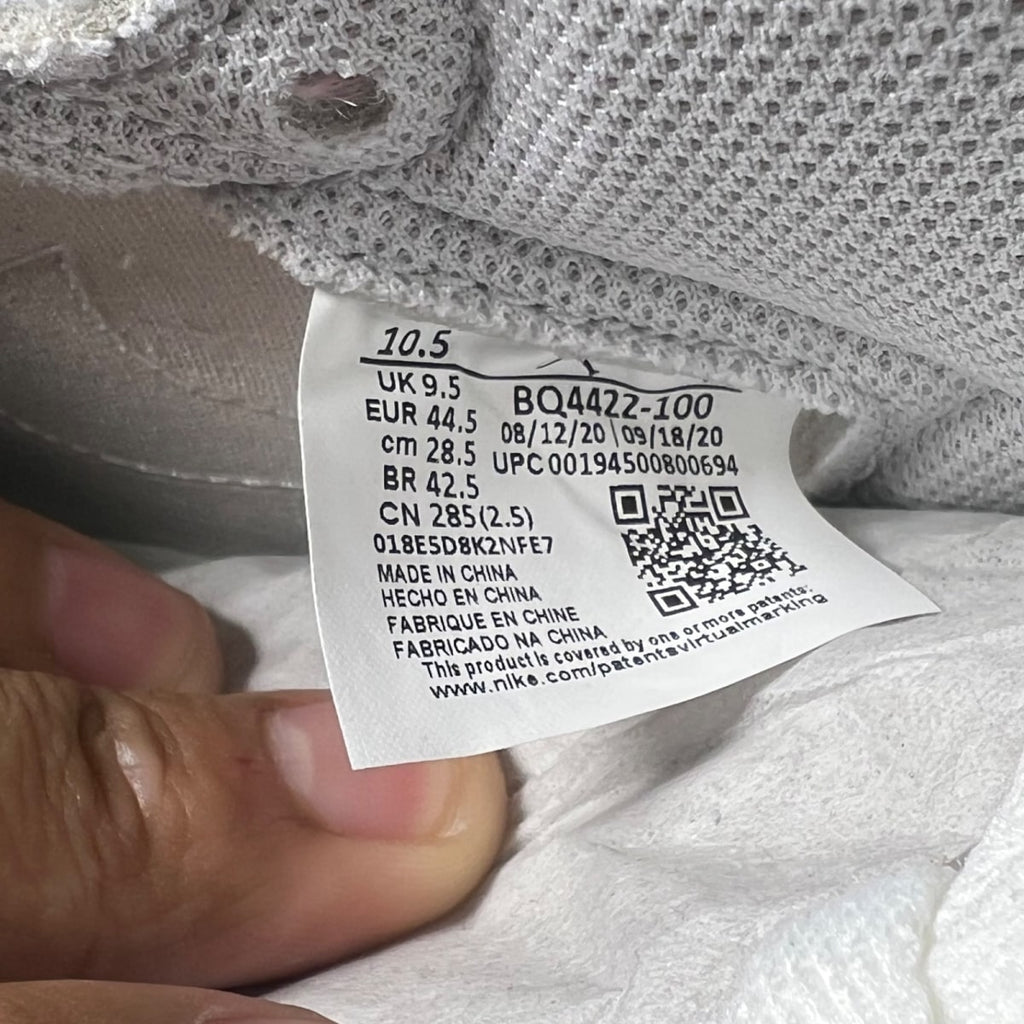 Jordan 1 Retro High '85 Neutral Grey 10.5 (New Pre-Owned)JordanWhite/Neutral Grey - Image 7