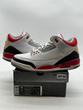 Jordan 3 Retro Fire Red (2007) 11.5 (Heavily Worn Pre-Owned) - Image 1