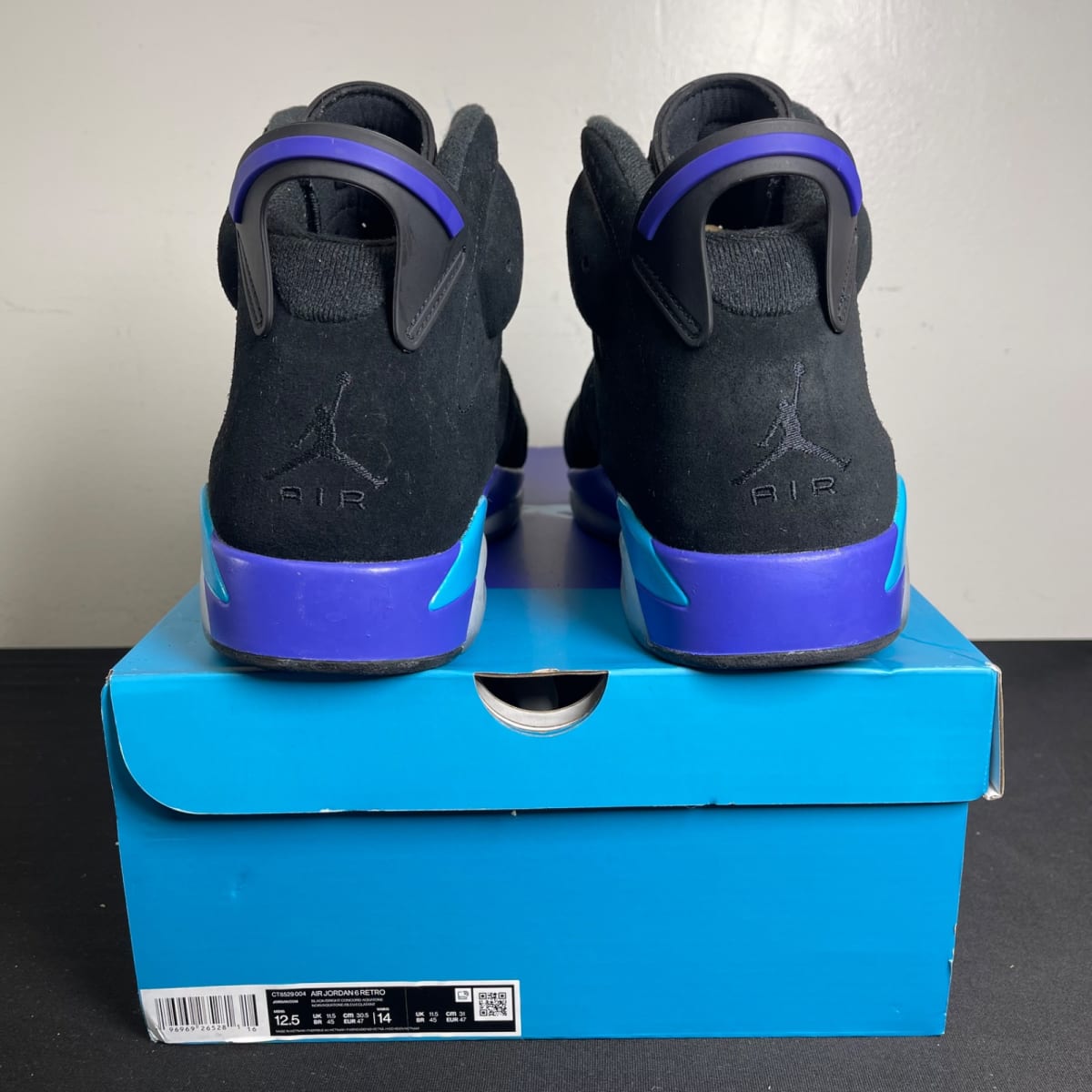 Jordan 6 Retro Aqua (Size 12.5) - aux