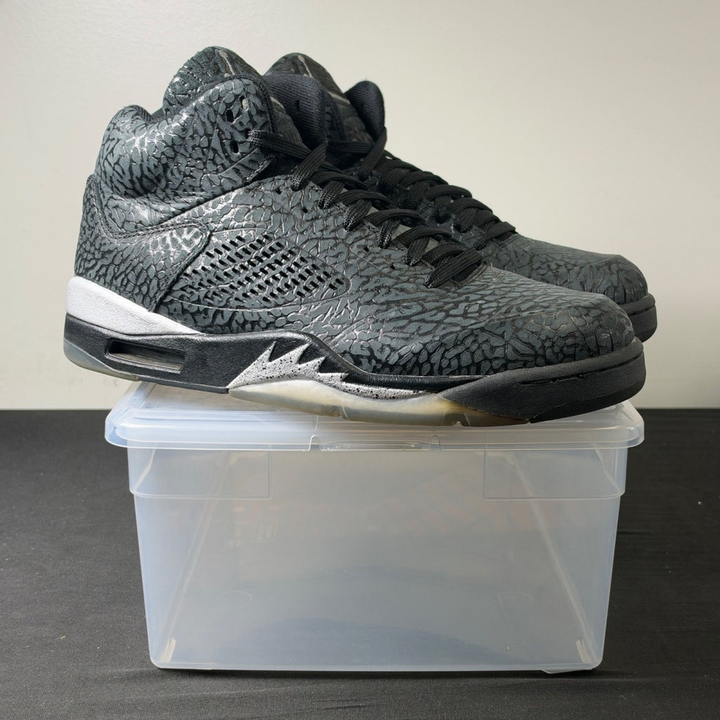 Jordan 5 Retro 3Lab5 Black Silver (Size 9.5) - Image 1