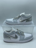 Jordan 1 Low SE Tear Away Silver 11.5 (Moderately Worn Pre-Owned)JordanWhite/Metallic Silver-White-Pure Platinum - Image 1