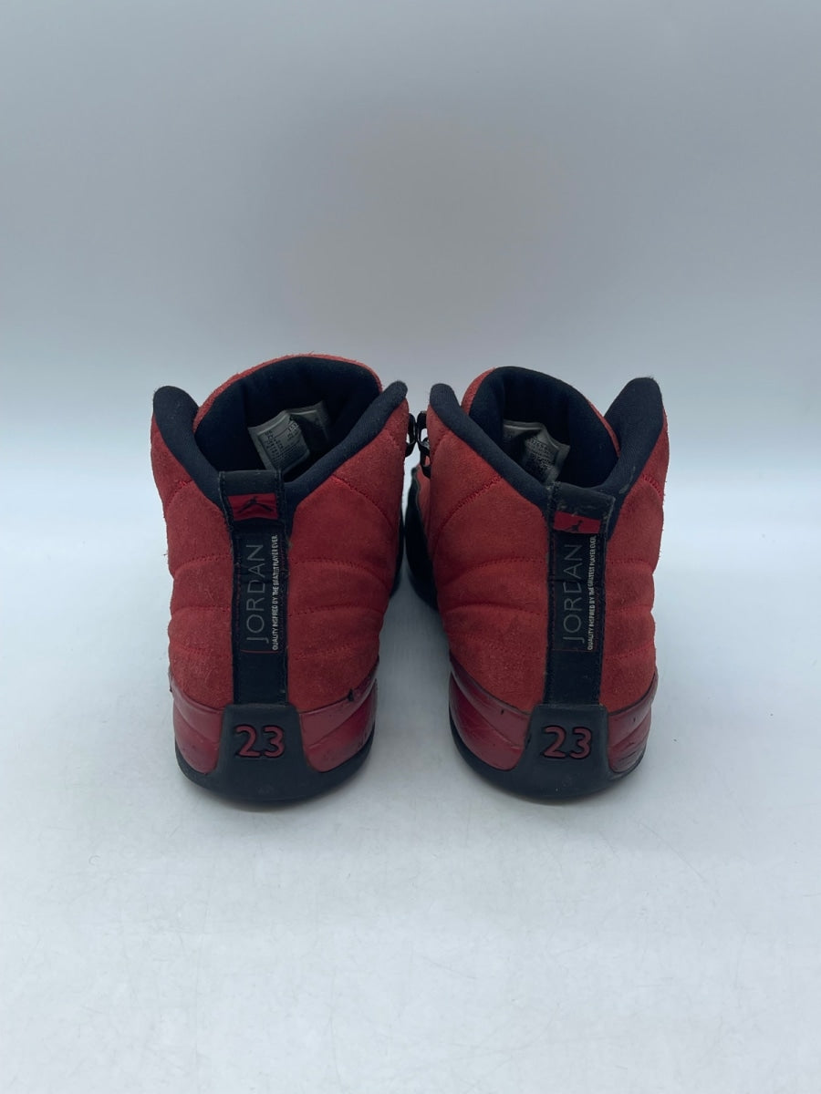 Jordan 12 Retro Reverse Flu Game (GS) 7Y (Heavily Worn Pre-Owned) - Image 3