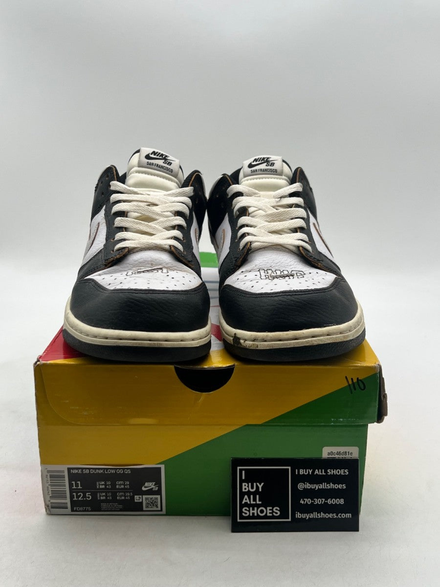 Nike SB Dunk Low HUF San Francisco 11 (Moderately Worn Pre-Owned) - Image 2