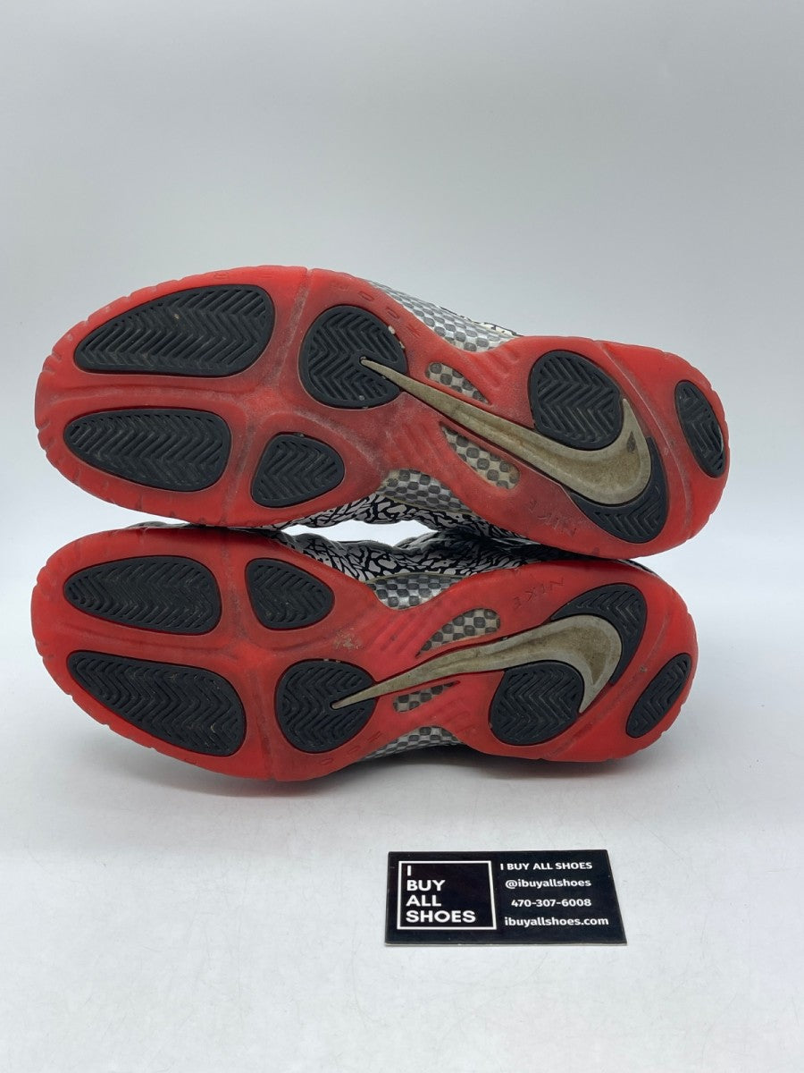 Nike Air Foamposite Pro Elephant Print 9.5 (Heavily Worn Pre-Owned) - Image 7