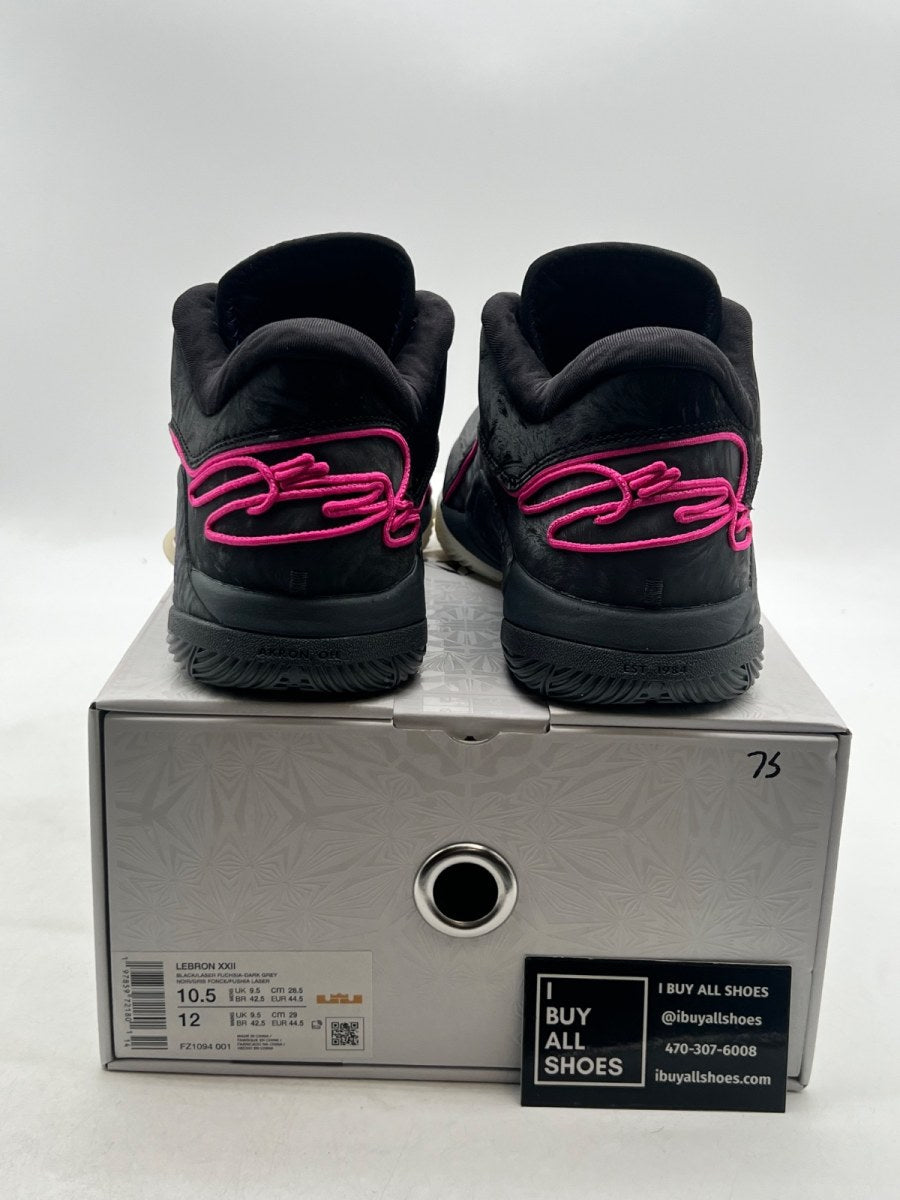 Nike LeBron 22 Blacklight 10.5 (Lightly Worn Pre-Owned) - Image 3