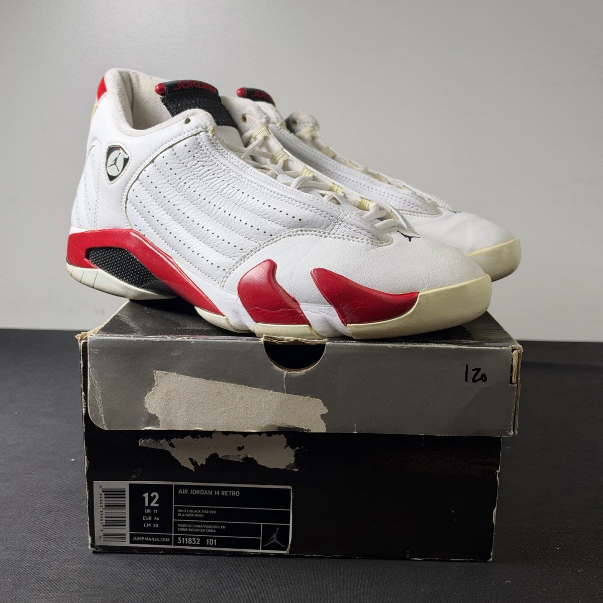 Jordan 14 Retro Candy Cane (2006) (Size 12) - Image 1