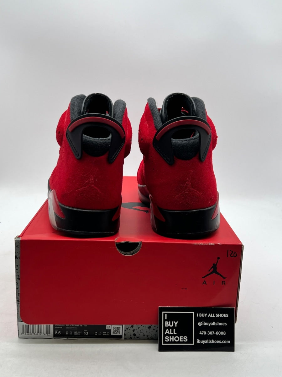 Jordan 6 Retro Toro Bravo 8.5 (Lightly Worn Pre-Owned) - Image 3