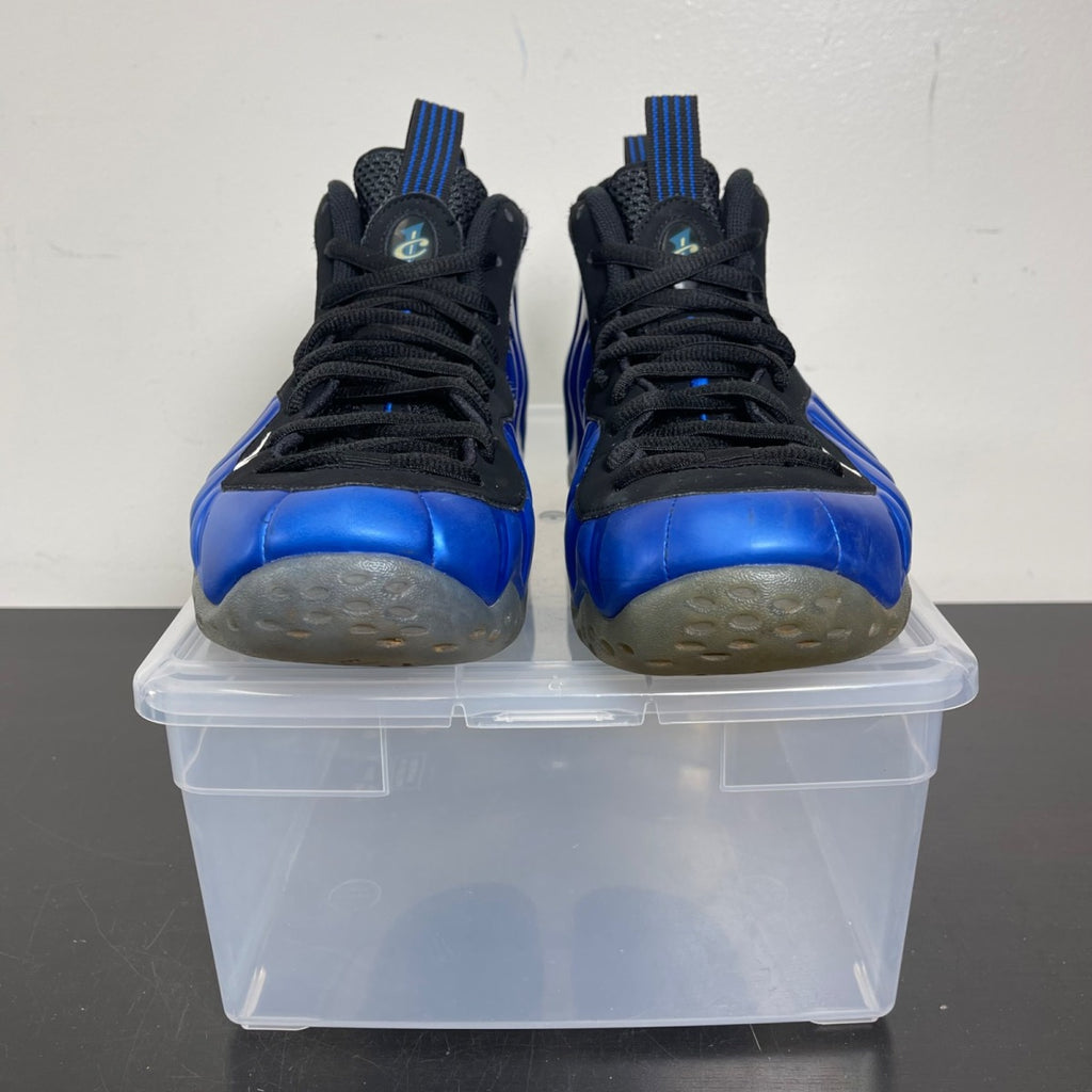 Nike Air Foamposite One Royal Blue XX 20th Anniversary (2017) 10 (Moderately Worn Pre-Owned)NikeDark Neon Royal/Black-White - Image 2