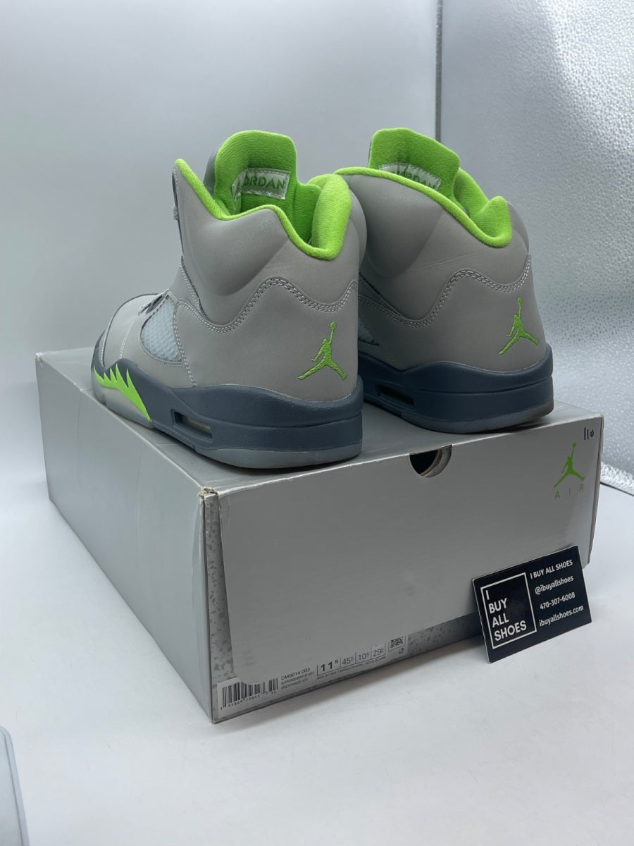 Jordan 5 Retro Green Bean (2022) 11.5 (Moderately Worn Pre-Owned) - Image 4