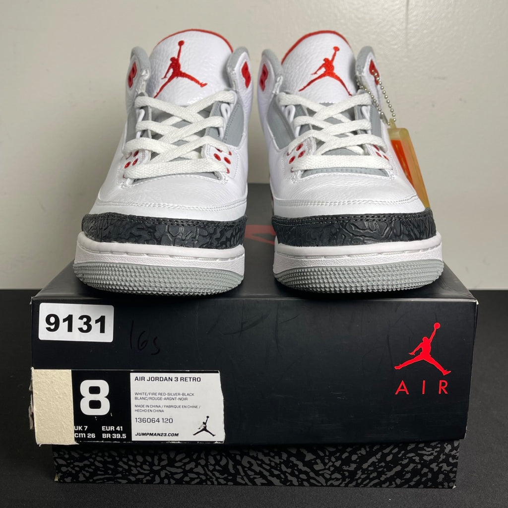 Jordan 3 Retro Fire Red (2013) (Size 8) - Image 2