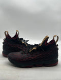 Nike LeBron 15 New Heights 14 (Lightly Worn Pre-Owned)NikeDark Atomic Teal/Ale Brown-Team Red - Image 1