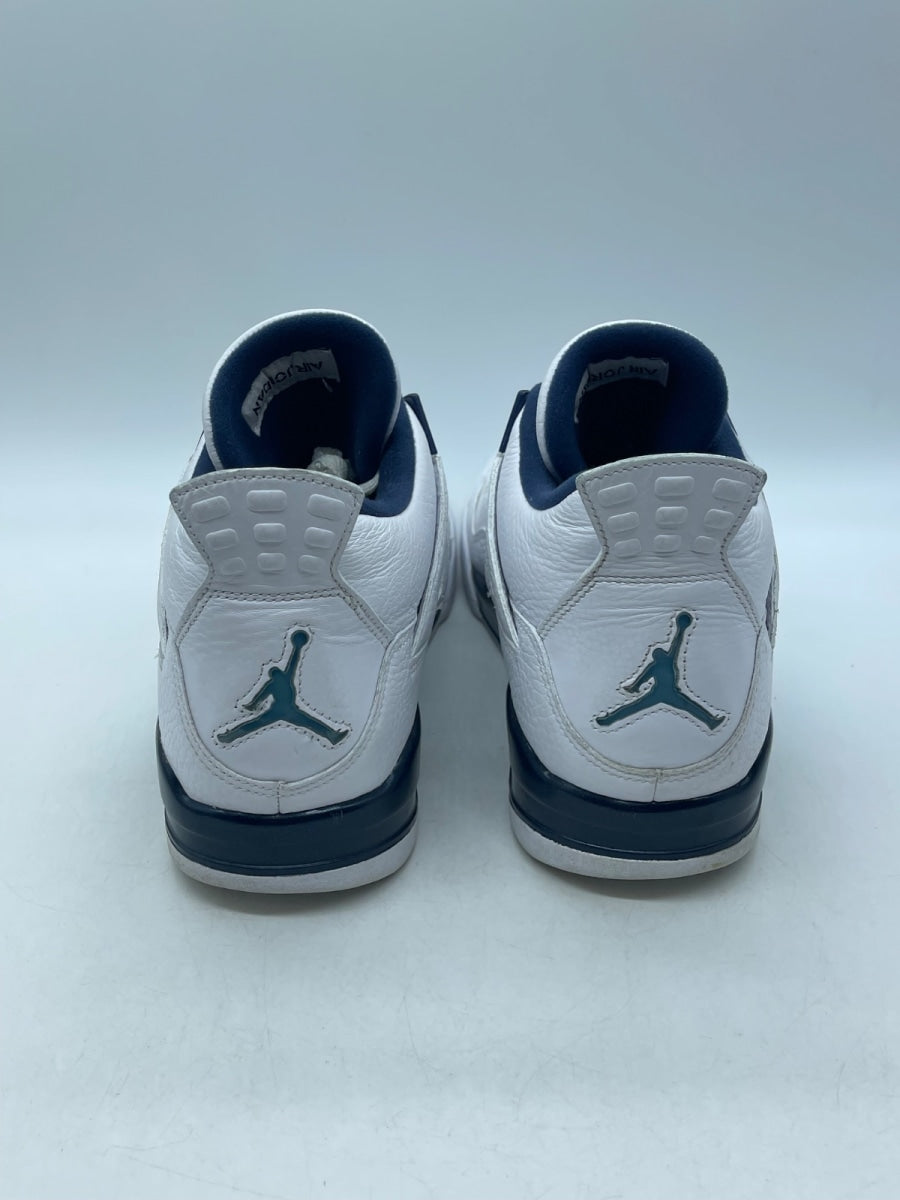 Jordan 4 Retro Columbia (2015) 13 (Moderately Worn Pre-Owned)JordanWhite/Legend Blue-Midnight Navy - Image 3