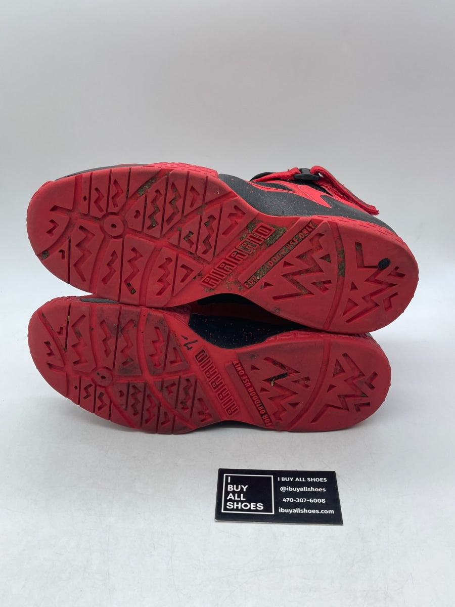Nike Air Raid University Red Black 9.5 (Heavily Worn Pre-Owned) - Image 7