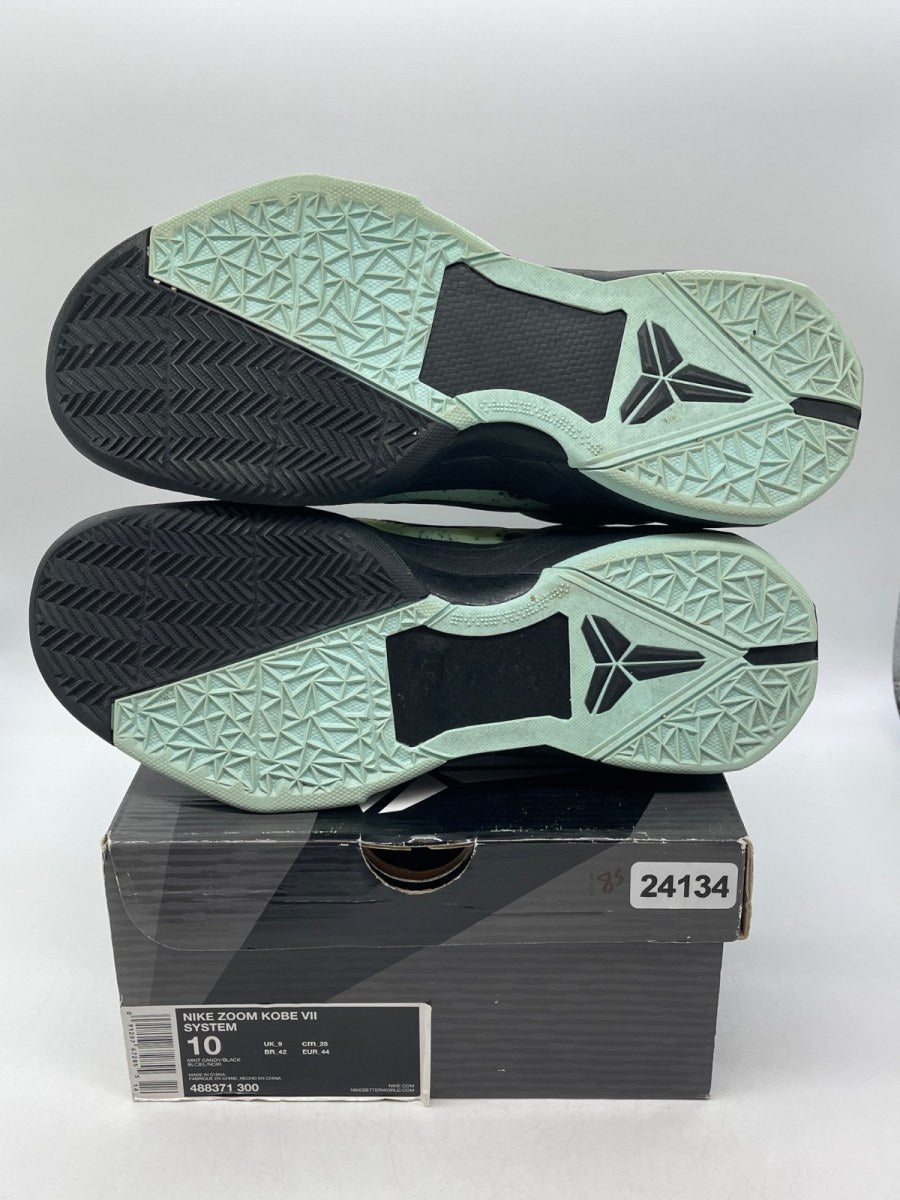Nike Kobe 7 Poison Dart Frog (Mint) 10 (Moderately Worn Pre-Owned)NikeMint Candy/Black - Image 7