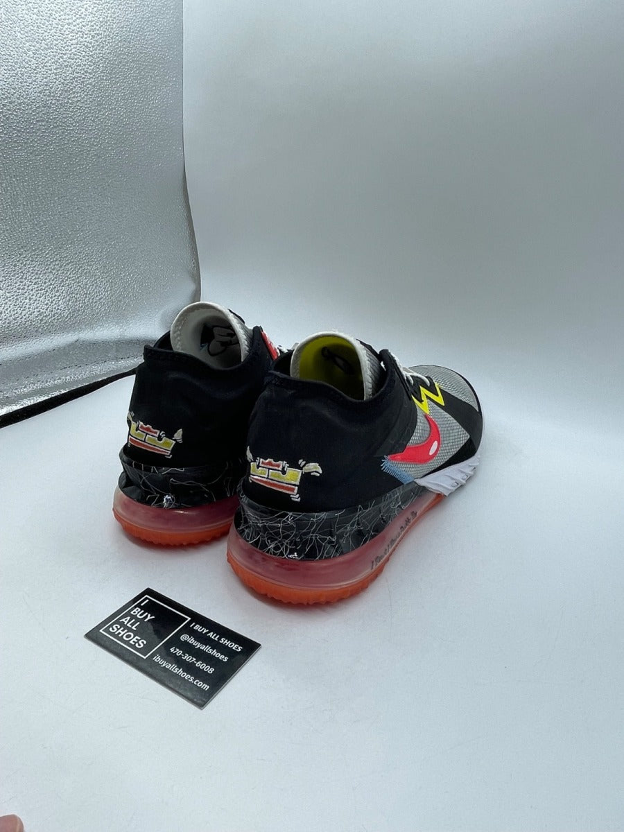 Nike LeBron 18 Low Sylvester vs Tweety Space Jam 12 (Moderately Worn Pre-Owned) - Image 5