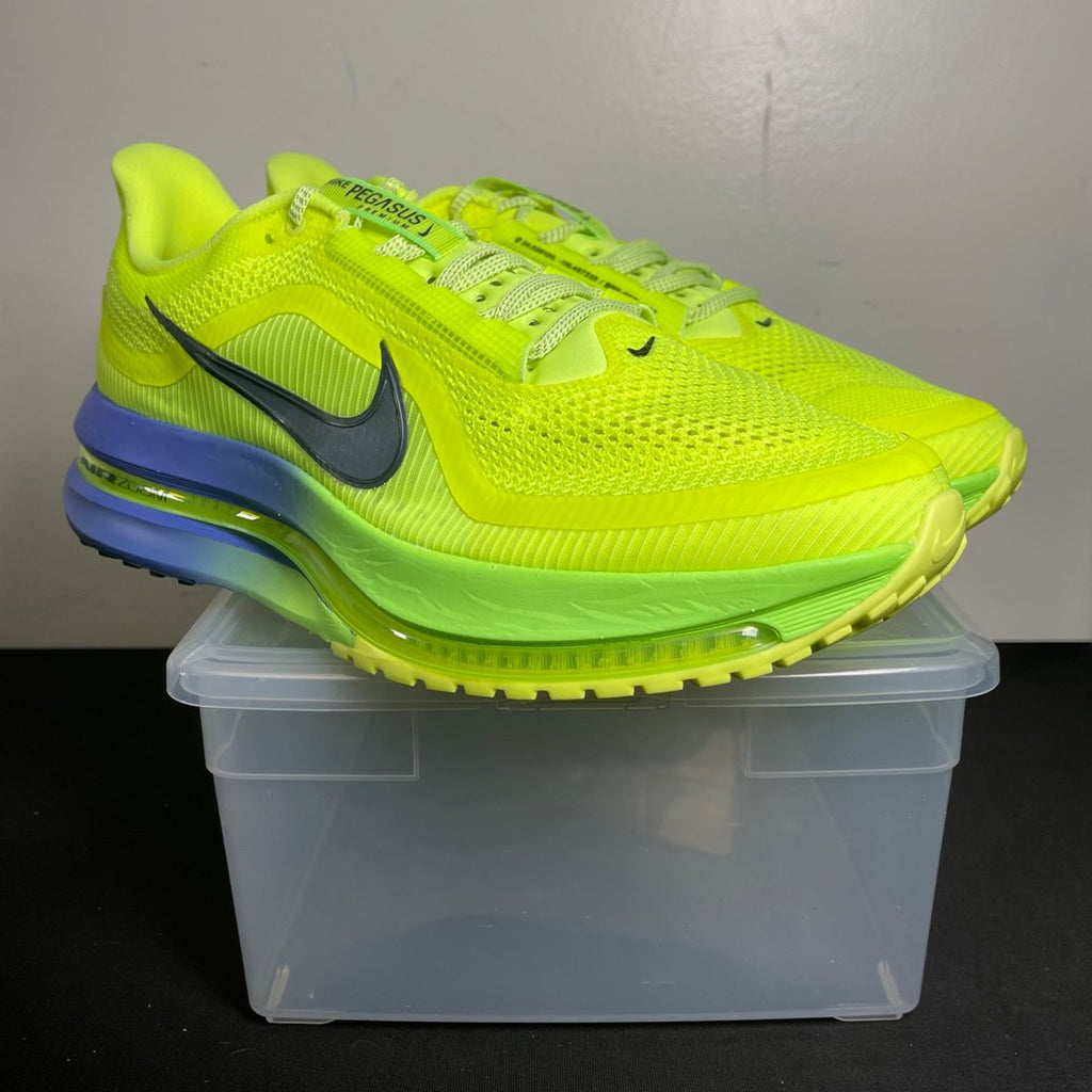 Nike Air Zoom Pegasus Premium Lime Blast Sapphire (Size 14) - aux