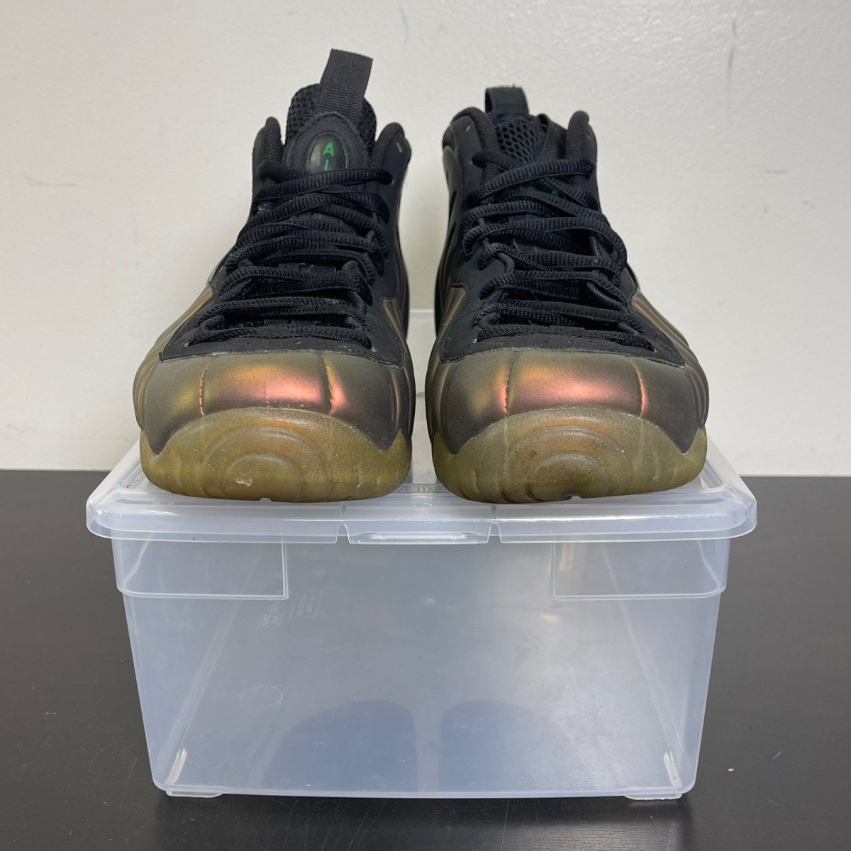 Nike Air Foamposite Pro Gym Green 11 (Moderately Worn Pre-Owned)NikeBlack/Gym Green - Image 2