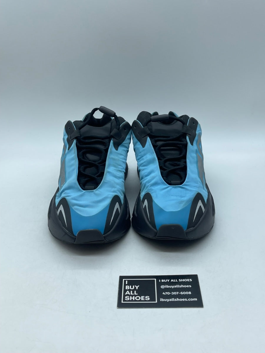 adidas Yeezy Boost 700 MNVN Bright Cyan 9 (Moderately Worn Pre-Owned) - Image 2