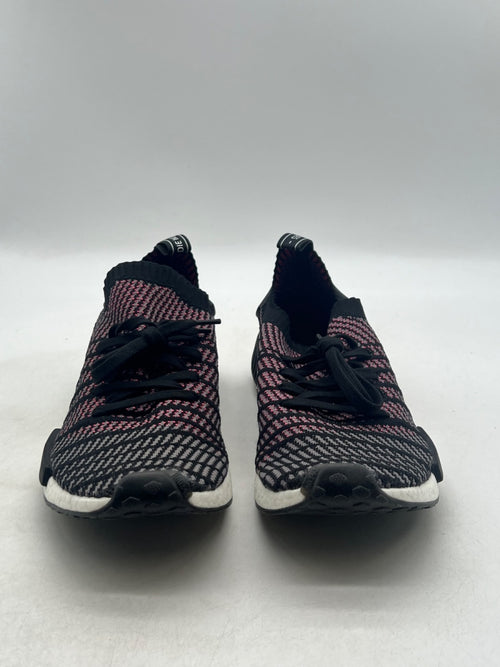 adidas NMD R1 STLT Black Grey Solar Pink 13 (Lightly Worn Pre-Owned) - Image 2