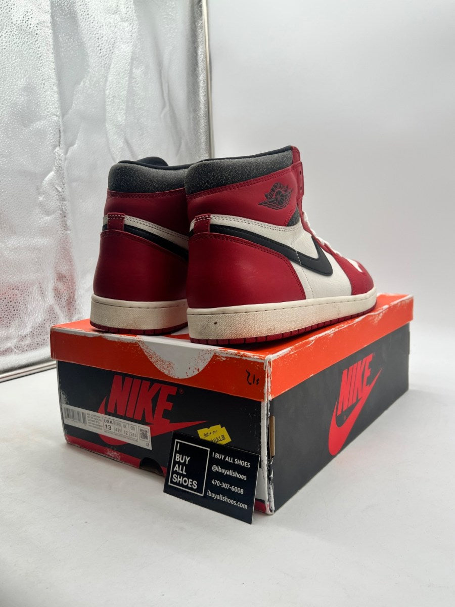 Jordan 1 Retro High OG Chicago Lost and Found 13 (Lightly Worn Pre-Owned) - Image 5