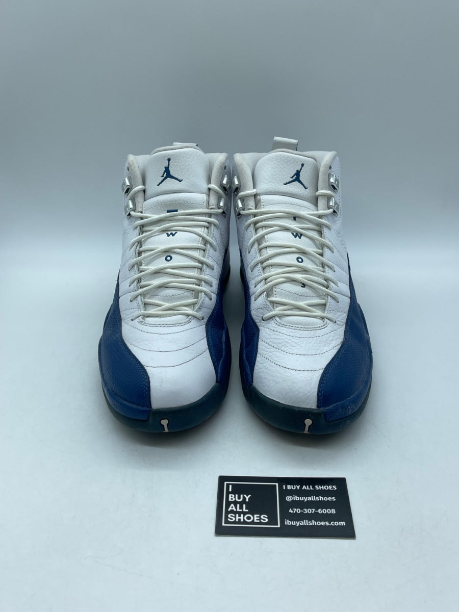 Jordan 12 Retro French Blue (2016) 11.5 (Moderately Worn Pre-Owned) - Image 2