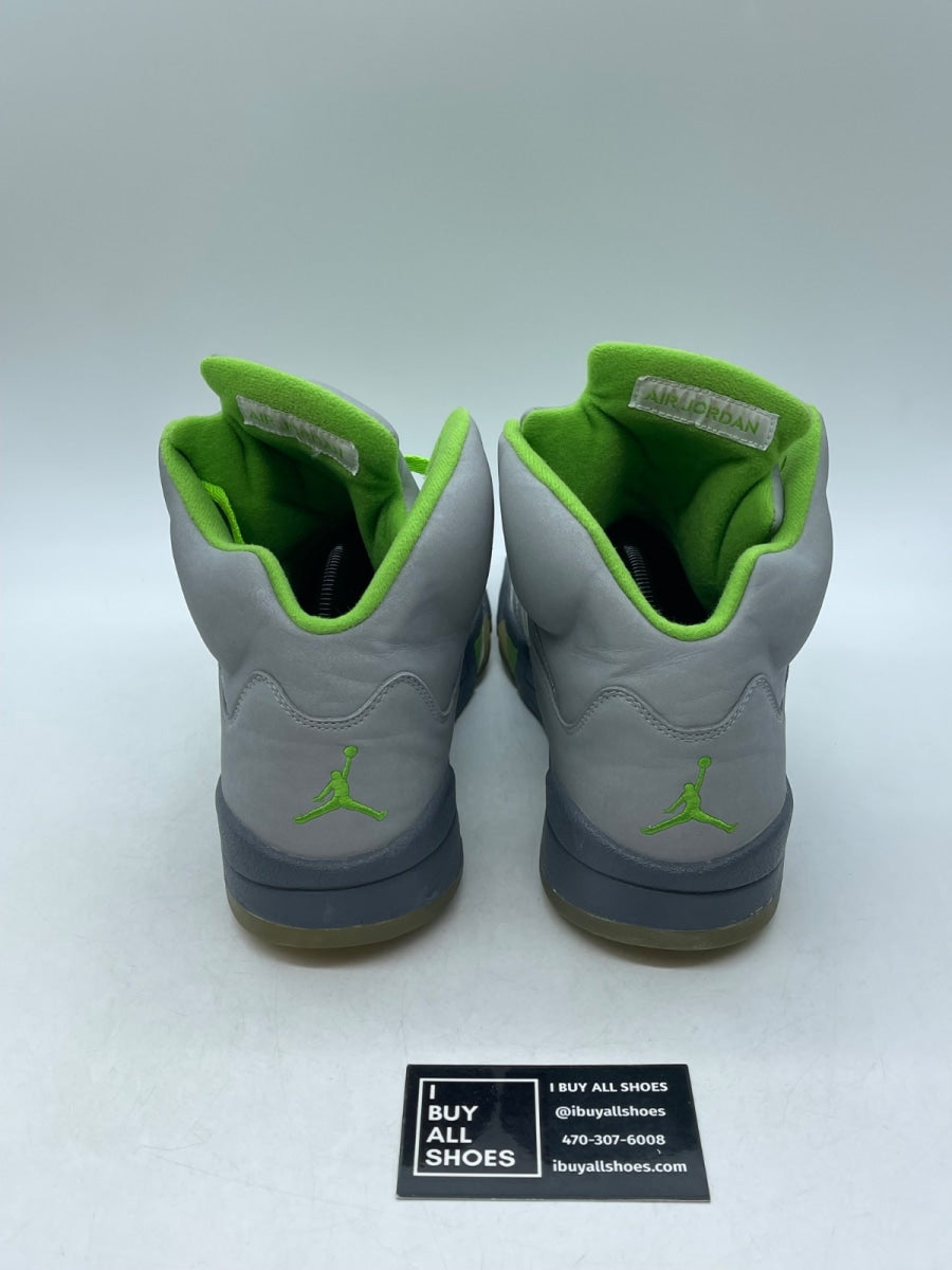 Jordan 5 Retro Green Bean 12 (Heavily Worn Pre-Owned) - Image 3