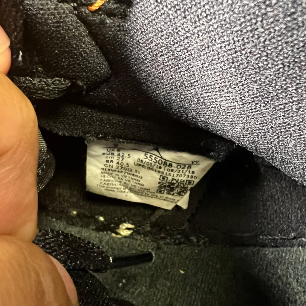 Jordan 1 Retro High Shattered Backboard 3.0 9 (Moderately Worn Pre-Owned)JordanBlack/Pale Vanilla-Starfish - Image 4