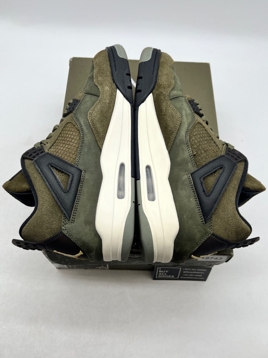 Jordan 4 Retro SE Craft Medium Olive 11 (Moderately Worn Pre-Owned) - Image 7