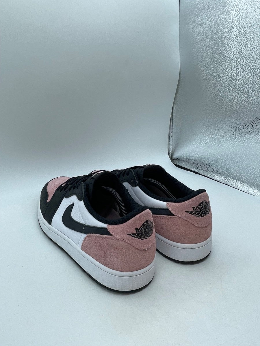 Jordan 1 Low OG Bleached Coral 12 (Moderately Worn Pre-Owned)JordanBlack/Bleached Coral-White-Grey Fog - Image 4