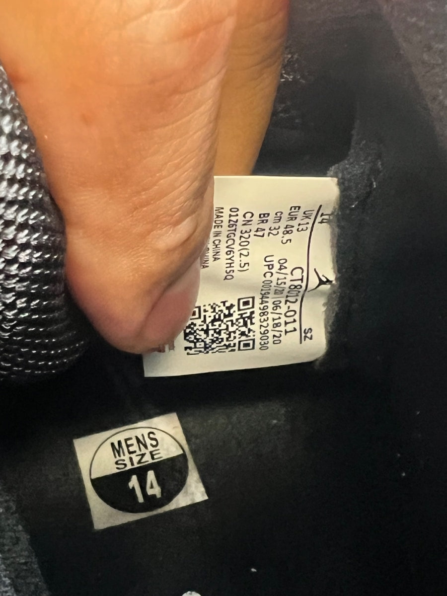 Jordan 11 Retro Jubilee 25th Anniversary 14 (Lightly Worn Pre-Owned)JordanBlack/Multi-Color-White-Multi-Color - Image 6