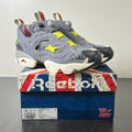 Reebok Instapump Fury Tom & Jerry 12 (Lightly Worn Pre-Owned)ReebokCold Grey 6/Hero Yellow-Black - Image 1