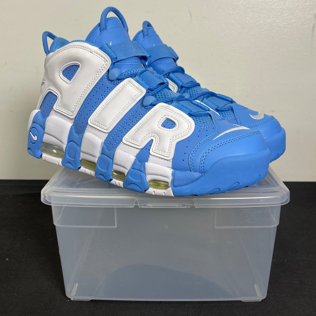 Nike Air More Uptempo University Blue 9.5 (Moderately Worn Pre-Owned)NikeUniversity Blue/White - Image 1